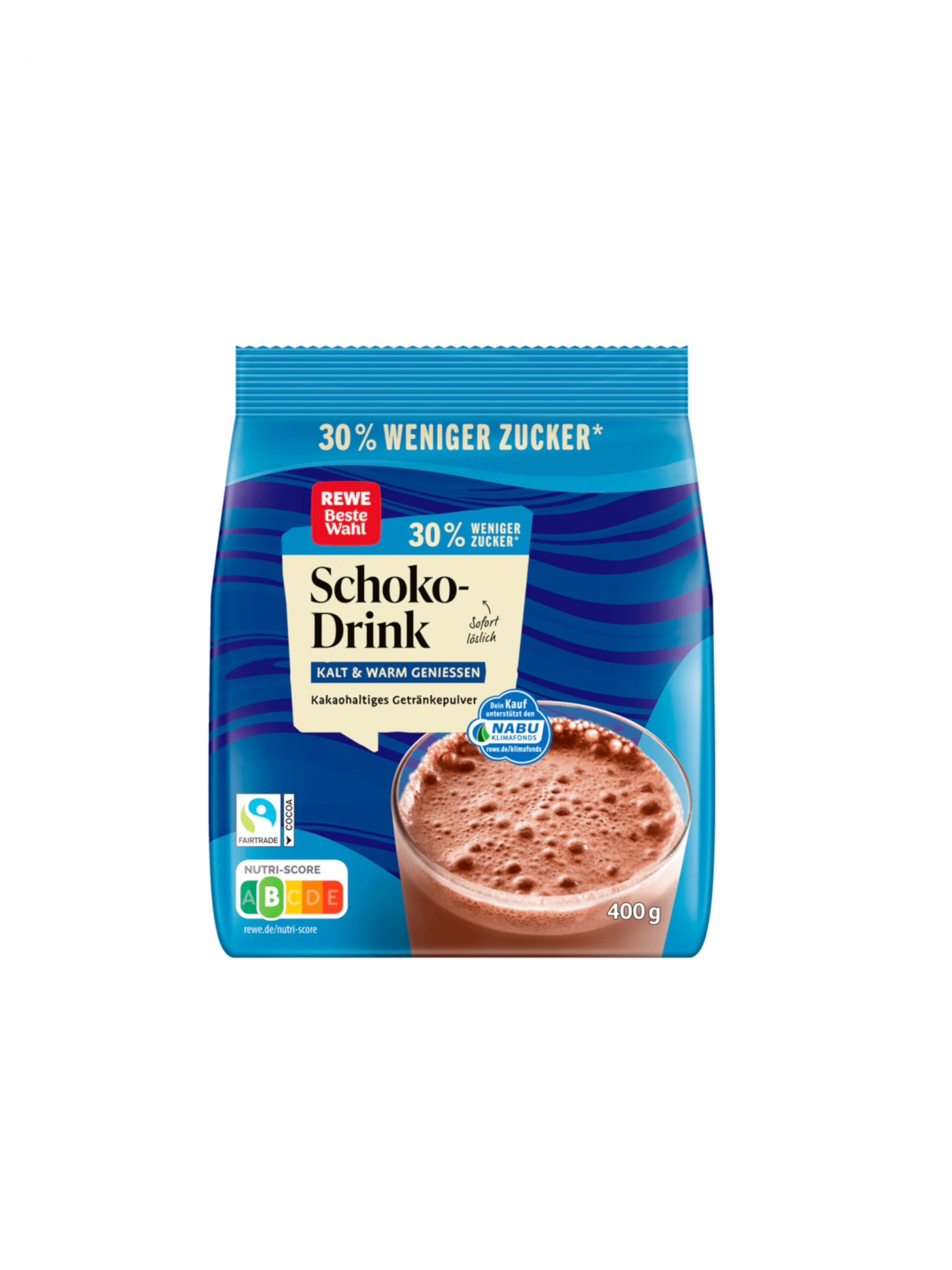Rewe Schokodrink putin zahar 400g