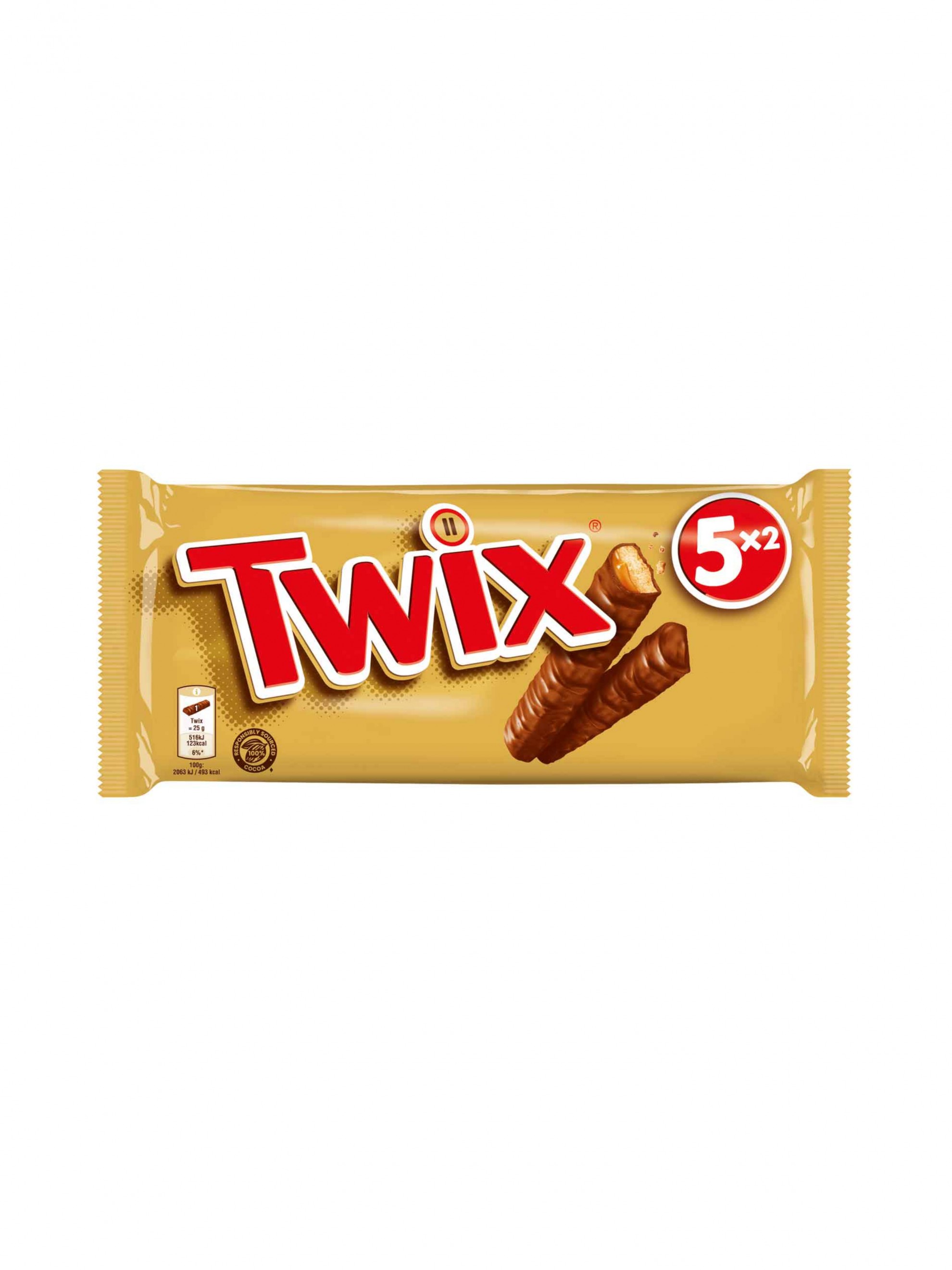 Batoane Twix 5x50g